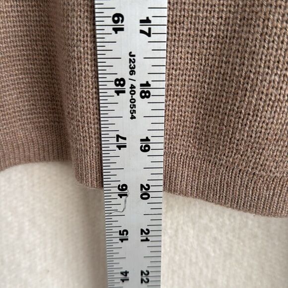 J Crew Lady Jacket Cardigan Womens Medium in Dark Camel NWT - Picture 6 of 9